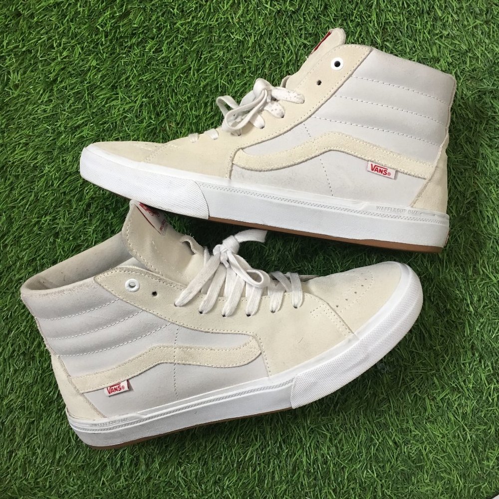 Vans Sk8-Hi Cream Mens Sz 11.5